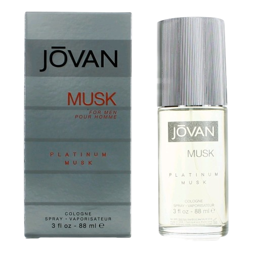 JOVAN MUSK PLATINUM MEN 3.0 OZ EDT