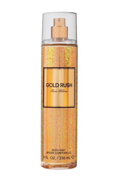 BODY MIST WOMEN PARIS HILTON GOLD RUSH 8.0 OZ.