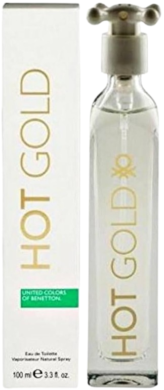 BENETTON HOT GOLD WOMEN 3.4 OZ EDT