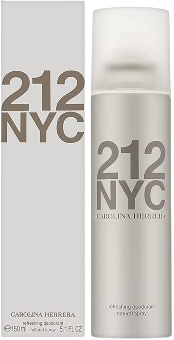 DEODORANT SPRAY CAROLINA HERRERA 212 WOMEN 5.0 OZ