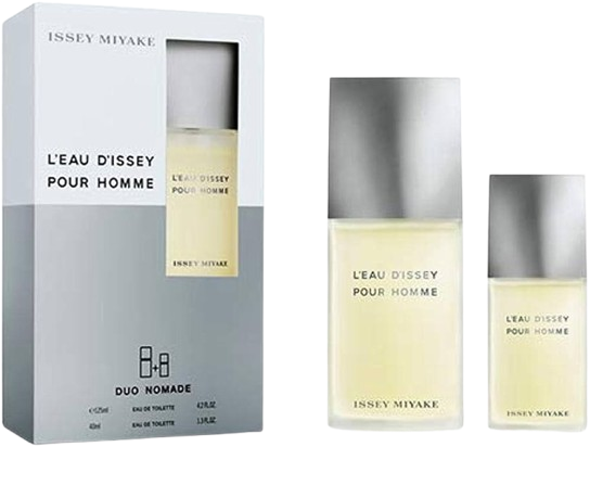 SET ISSEY MIYAKE L'EAU D'ISSEY MEN ( 3 PC ) 4.2 OZ EDT SP /1.7 OZ SG / 1.7 OZ AS