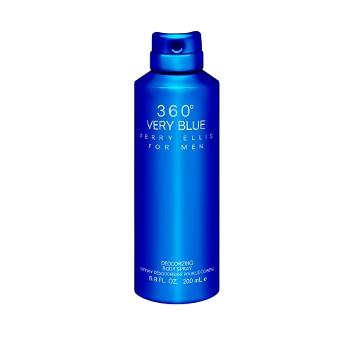 BODY SPRAY MEN PERRY ELLIS VERY BLUE 6.8 OZ.