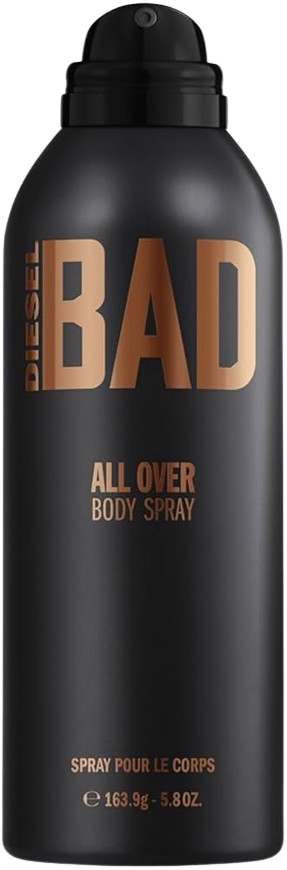 BODY SPRAY DIESEL BAD MEN 5.8 OZ