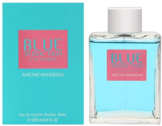 ANTONIO BANDERAS BLUE SEDUCTION WOMEN 6.7 OZ EDT