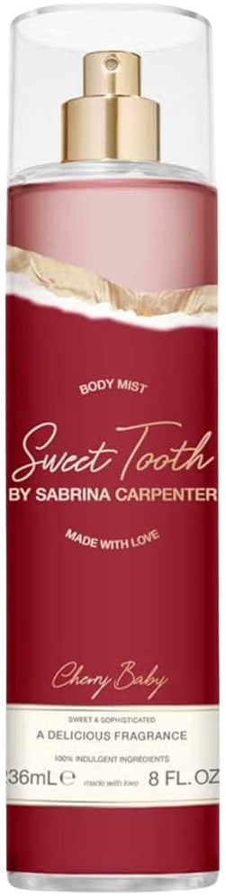 BODY MIST SABRINA CARPENTER SWEET TOOTH CHERRY BABY WOMEN 8.0 OZ