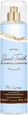 BODY MIST SABRINA CARPENTER SWEET TOOTH ME ESPRESSO WOMEN 8.0 OZ