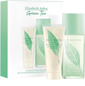 SET ELIZABETH ARDEN GREEN TEA WOMEN ( 2 PC ) 3.3 OZ SCENT SP / 3.3 OZ BODY CREAM