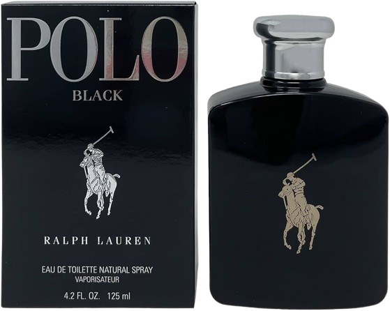 RALPH LAUREN POLO BLACK MEN 4.2 EDT