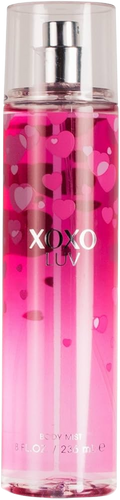 BODY MIST WOMEN XOXO LUV 8.0 OZ.