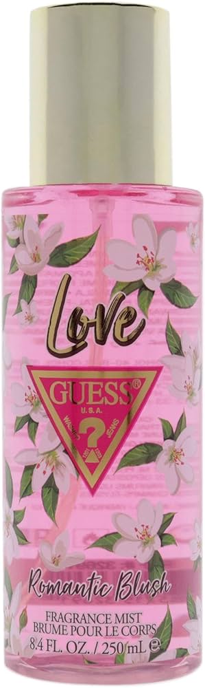 BODY MIST WOMEN GUESS LOVE ROMANTIC BLUSH 8.4 OZ.