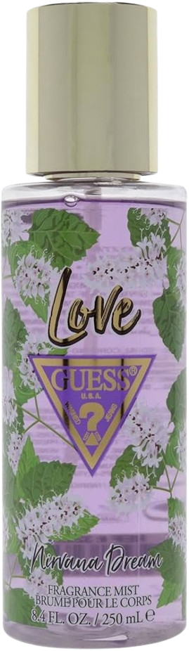 BODY MIST WOMEN GUESS LOVE NIRVANA DREAM 8.4 OZ.