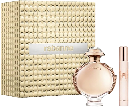 SET PACO RABANNE OLYMPEA WOMEN ( 2 PC )2.7 OZ EDP SP / MINI