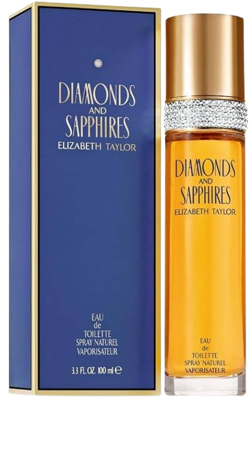 ELIZABETH TAYLOR DIAMONDS & SAPPHIRES WOMEN 3.4 OZ. EDT