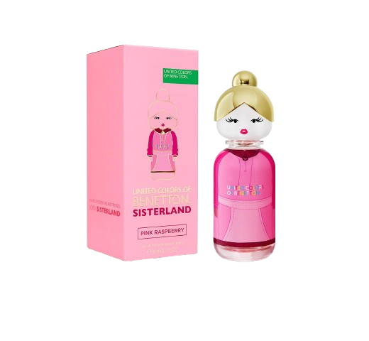 BENETTON SISTERLAND PINK RASBERRY WOMEN 2.7 OZ. EDT