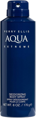 BODY SPRAY SPRAY PERRY ELLIS AQUA EXTREME MEN 6.0 OZ
