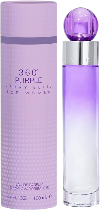 PERRY ELLIS 360 PURPLE WOMEN 3.4 OZ. EDP
