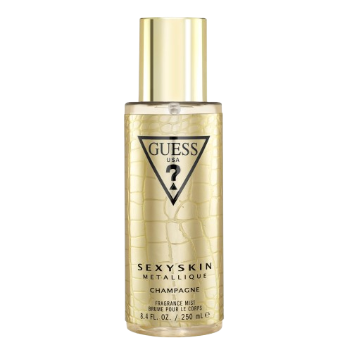 BODY MIST GUESS SEXY SKIN METALLIQUE CHAMPAGNE WOMEN 8.4 OZ