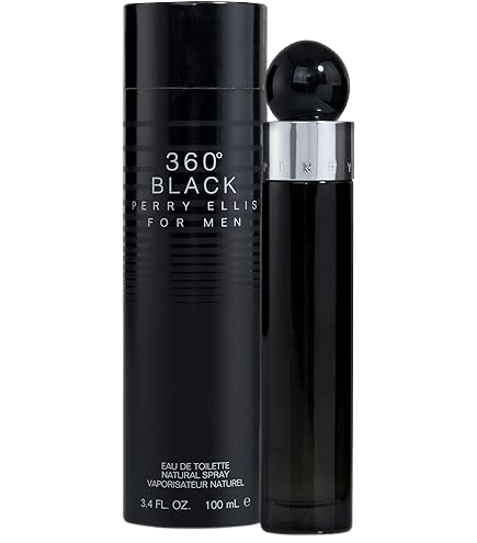 PERRY ELLIS 360 BLACK MEN 3.4 OZ. EDT