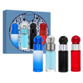 SET PERRY ELLIS 360 MEN MINI  ( 4 PC ) 0.25 OZ RED /  BLUE /  BLACK  / VERY BLUE