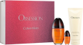 SET CALVIN KLEIN OBSESSION WOMEN (3 PC ) 3.4 OZ  EDP SP / 3.4  OZ BL / 0.50 OZ EDP