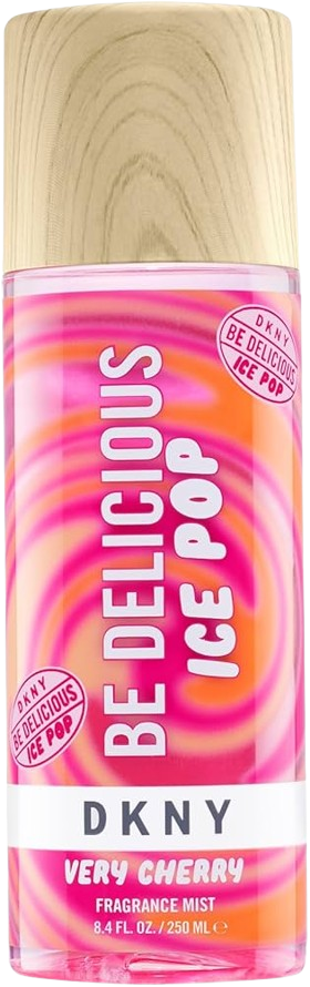 BODY MIST DKNY BE DELICIOUS ICE POP VERY CHERRY WOMEN 8.4 OZ