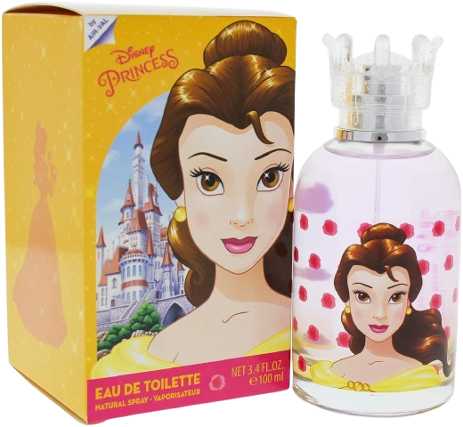 KIDS DISNEY PRINCESS BELLE 3.4 OZ. EDT  - AIR VAL