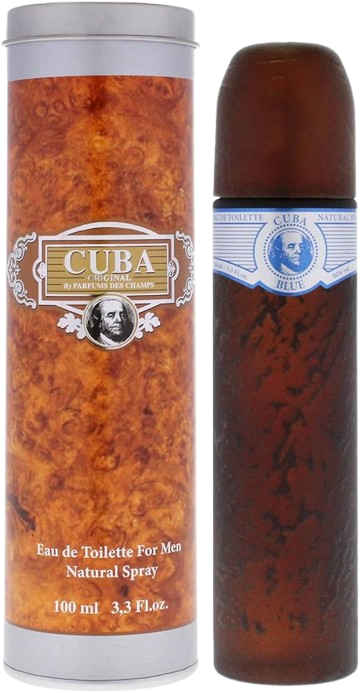 CUBA BLUE MEN 3.4 OZ. EDT