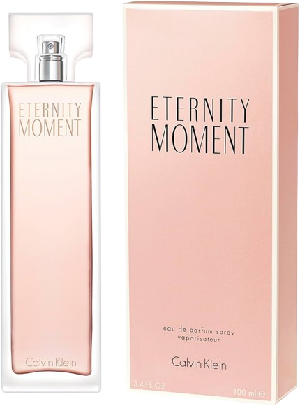 CALVIN KLEIN ETERNITY MOMENT WOMEN 3.4 OZ. EDP