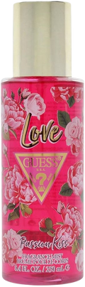BODY MIST WOMEN GUESS LOVE PASSION KISS WOMEN 8.4 OZ.