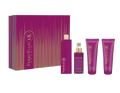 SET PERRY ELLIS 18 ORCHID WOMEN (4 PC ) 3.4 OZ EDP SP / 4.0 OZ MIST / 3.0 OZ BL / 3.0 OZ S/GEL
