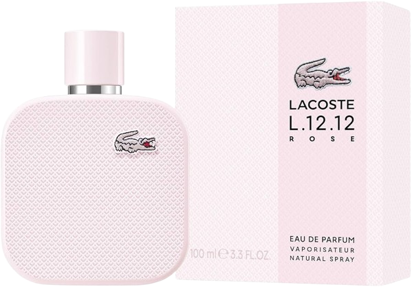 LACOSTE L.12.12 ROSE EAU FRAICHE WOMEN  3.4 OZ EDT