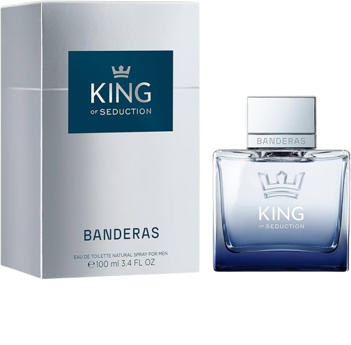 ANTONIO BANDERAS KING OF SEDUCTION MEN  3.4 OZ EDT