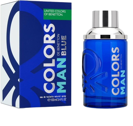 BENETTON COLORS BLUE MEN 3.4 OZ. EDT