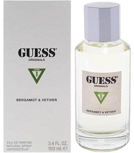 GUESS ORIGINALS TYPE 1 BERGAMOT & VETIVER UNISEX 3.4 EDP