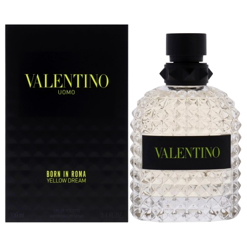 VALENTINO UOMO BORN IN ROMA YELLOW DREAM MEN 3.4 OZ EDT