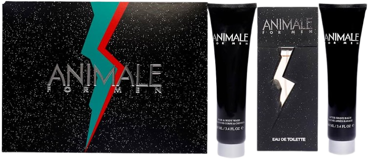 SET ANIMALE MEN ( 3 PC SET) 3.4 OZ. / 3.4 BALM / 3.4 SH GEL