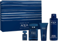 SET PERRY ELLIS AQUA EXTREME (4PC) 3.4 OZ EDT / 6.8 OZ DEO BODY SPRAY /1.7 OZ S/GEL + MINI