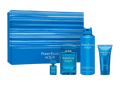 PERRY ELLIS AQUA (4PC) 3.4 OZ EDT /  6.8 OZ DEO BODY SPRAY /  1.7 OZ SG