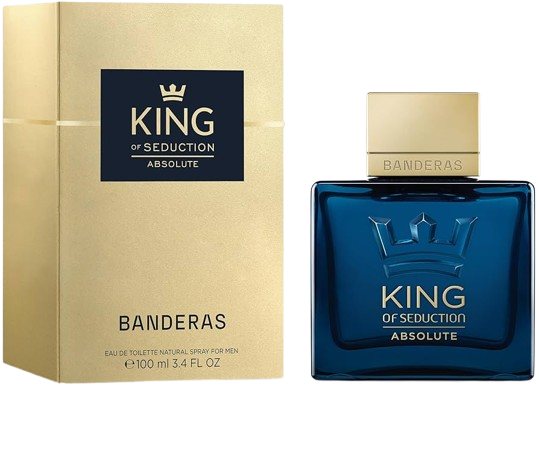 ANTONIO BANDERAS KING OF SEDUCTION ABSOLUTE MEN 3.4 OZ EDT