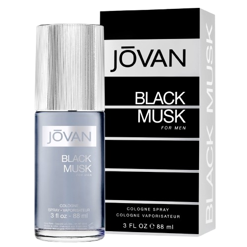 JOVAN MUSK BLACK MEN 3.0 OZ. EDC