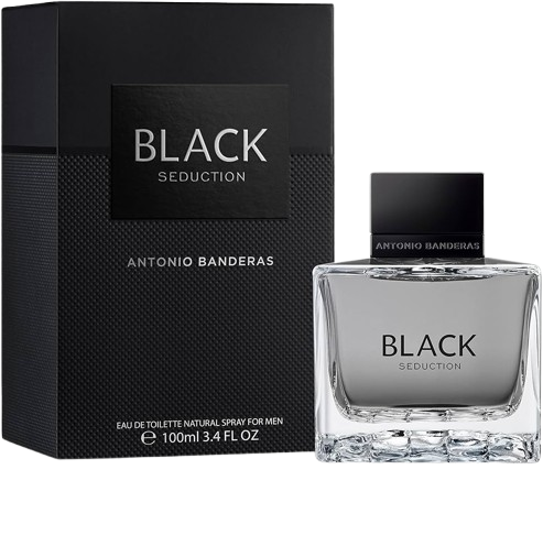 ANTONIO BANDERAS BLACK SEDUCTION MEN 3.4 OZ. EDT