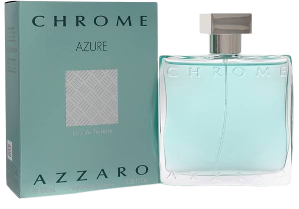 AZZARO CHROME AZURE MEN 3.4 OZ EDT