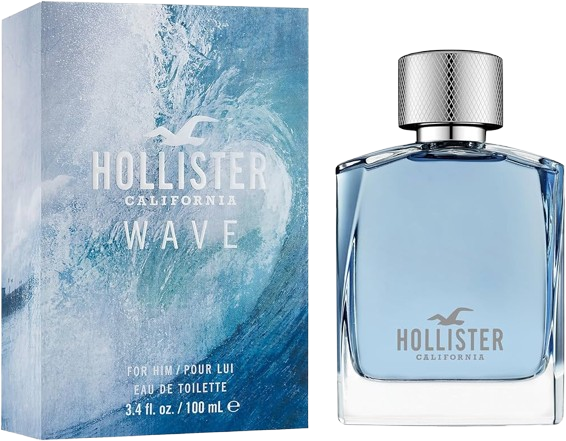 HOLLISTER CALIFORNIA WAVE MEN 3.4 OZ EDT