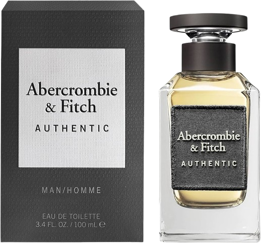 ABERCROMBIE & FITCH AUTHENTIC MEN 3.4 OZ. EDT