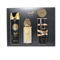 Lattafa Asad Men Gift Set 100ml EDP / 200ml Deodorant / 50ml Hair Mist 3 Piece Set / WHOLESALE