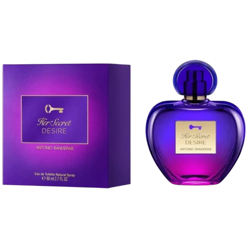 ANTONIO BANDERAS HER SECRET DESIRE WOMEN 2.7 OZ EDT