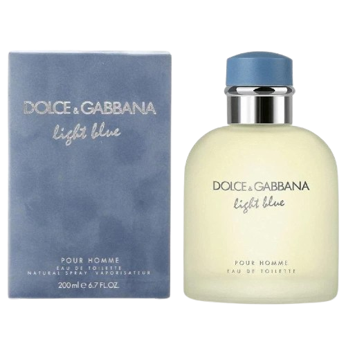DOLCE & GABBANA LIGHT BLUE POUR HOMME 6.7 OZ EDT