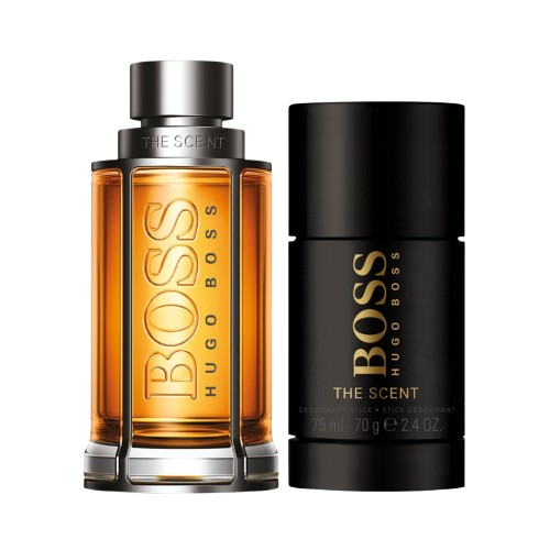SET HUGO BOSS THE SCENT MEN (2 PC ) 3.3 OZ EDT SP  / 2.4 OZ DEO STICK