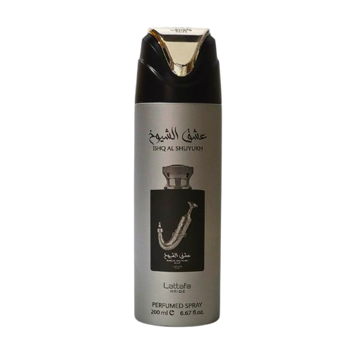 Body Spray Lattafa Ishq al Shuyuq Silver - 200ml / WHOLESALE