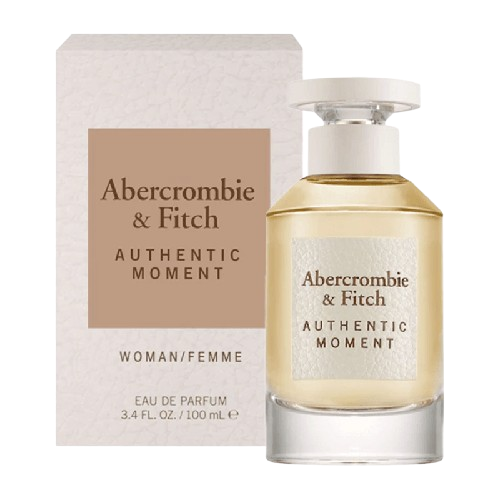 ABERCROMBIE & FITCH AUTHENTIC MOMENT WOMEN 3.4 OZ  EDP